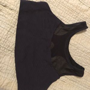Lululemon high neck mesh bra, size 12